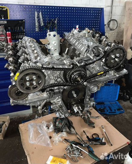 Двигатель 1VD / toyota Land Cruiser 200