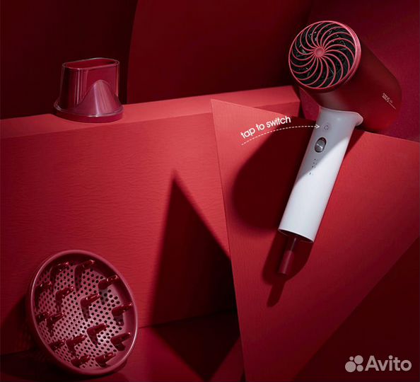 Фен для волос Xiaomi Soocas H5-T Red с повязкой