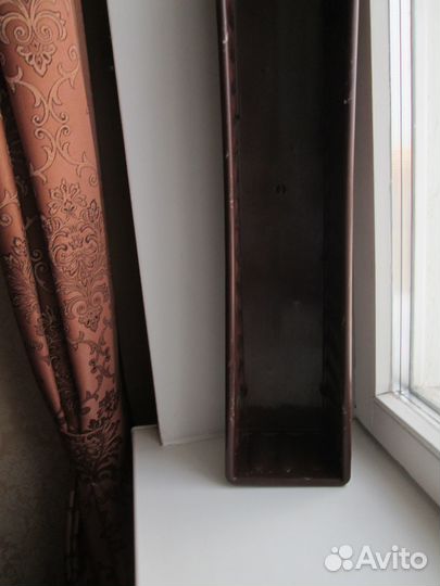 Пластик ящик-кашпо для хранения или цветов,горшки