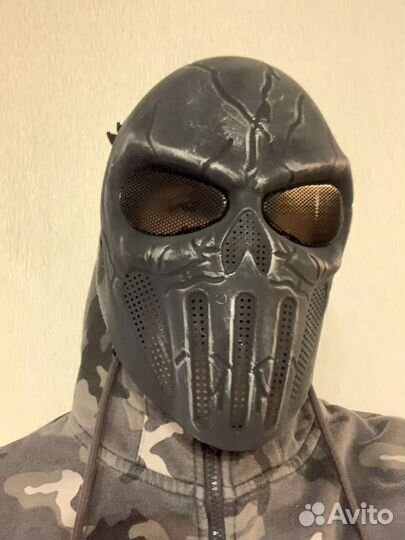 Маска для страйкбола новая