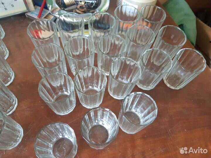 Стопки гранёные СССР 80-100мл.Урш. и Восстание