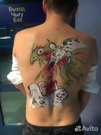 Аквагрим, боди-арт, мехенди, блеск-тату