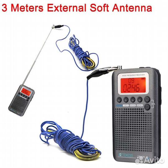 Retekes tr105 многодиапазонное мини радио