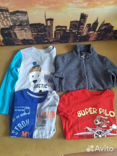 Вещи пакетом на мальчика 128