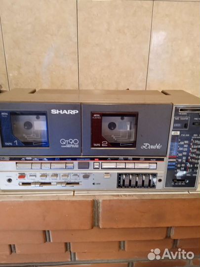 Кассетный магнитофон Шарп Qt 90
