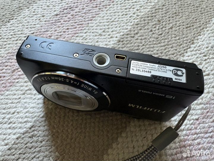 Цифровой фотоаппарат Fujifilm Finepix JZ250