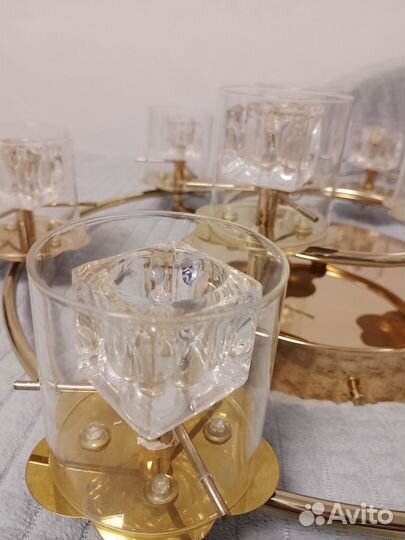 Люстра потолочная бу