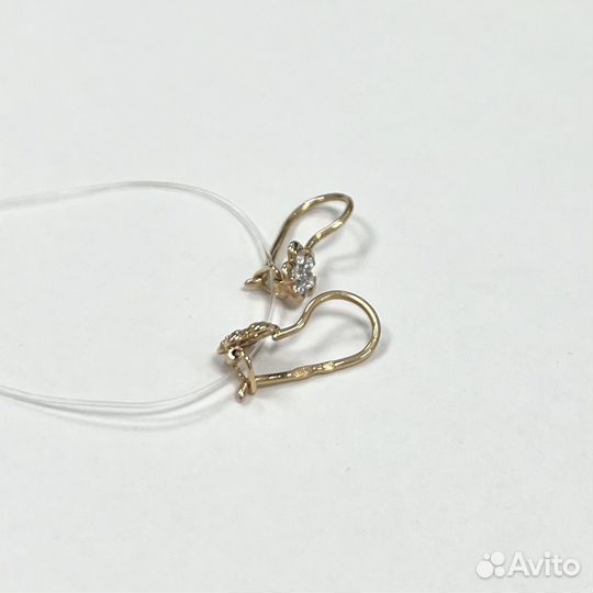 Золотые Серьги 585 Проба