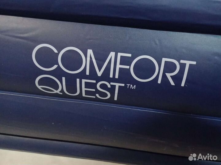 Надувная кровать с насосом двухспальная