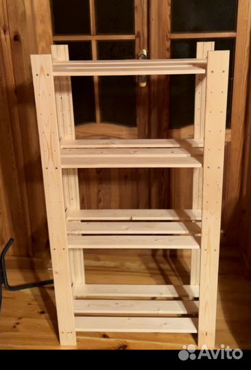 Полка деревянная