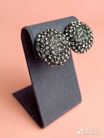 Винтажные клипсы 70 гг США К9 Д