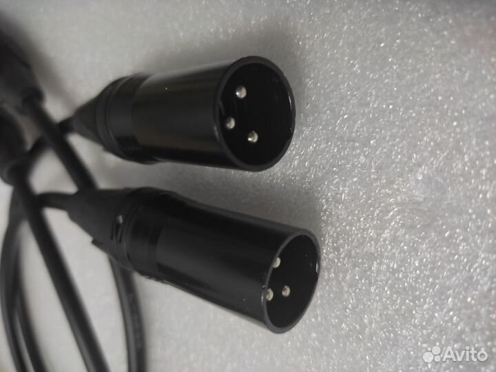 Коммутация балансная Canare XLR-XLR 0.5m