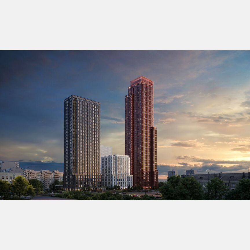 1-к. квартира, 34,5 м², 27/30 эт.