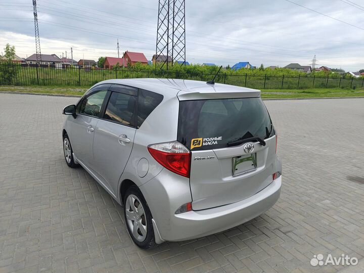 Toyota Ractis 1.3 CVT, 2012, 115 000 км