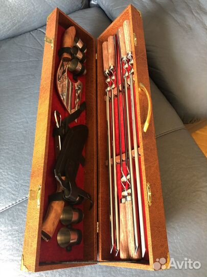 Набор для пикника в чемодане