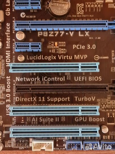 Материнская плата Asus P8Z77-V LX