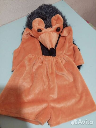 Новогодний костюм ежика