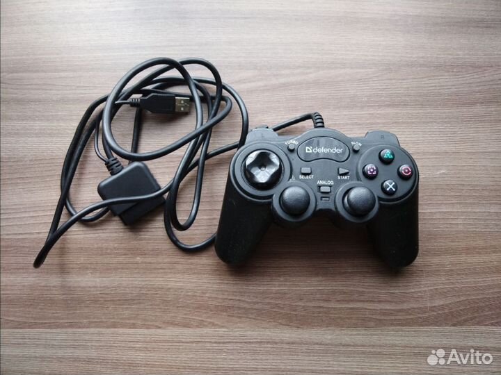 Геймпад Defender Game Racer Turbo GT / DualShock 2