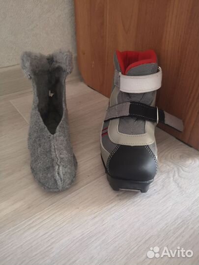 Лыжные ботинки детские nnn
