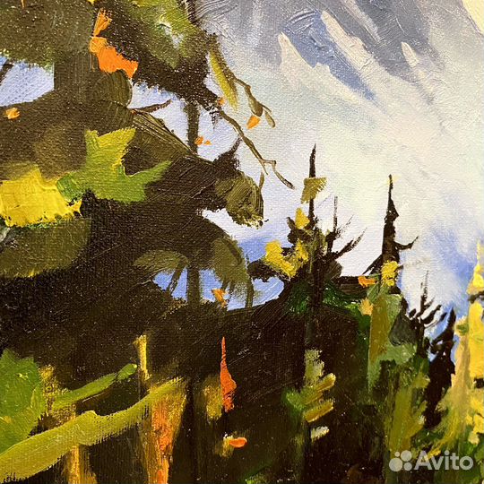 Картина маслом на холсте