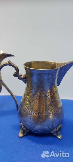 Антикварный кофейный набор E.P.N.S. Sheffield