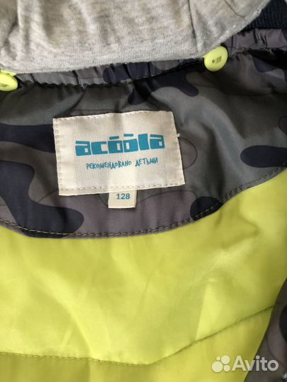 Куртка бомбер демисезонный для мальчика 128