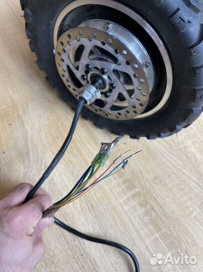 2 мотор колеса 500 ватт с покрышкой 11 дюймов
