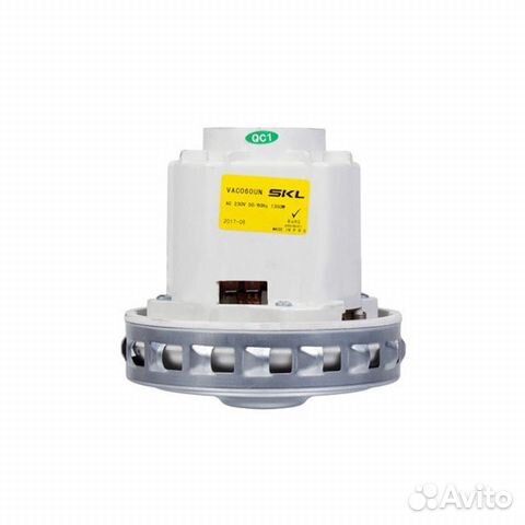 Двигатель пылесоса 1350W (моющий)