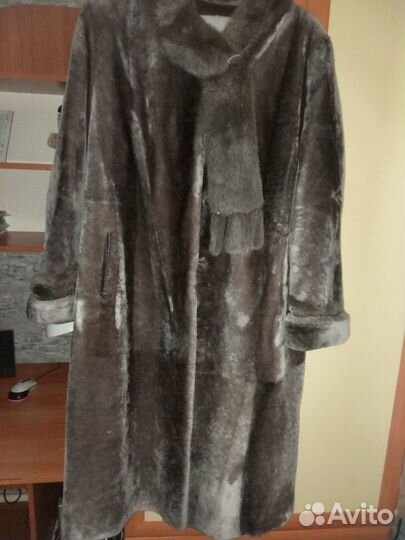 Шуба мутоновая 56 размер