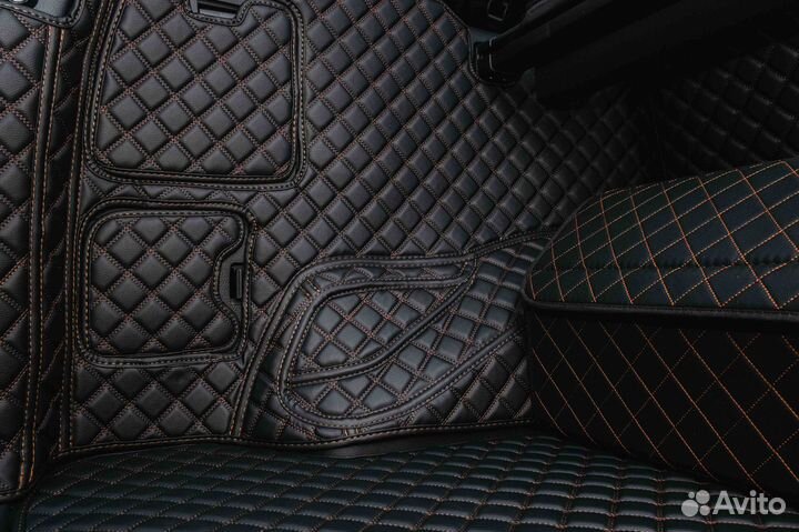 3Д коврики в багажник Toyota Prado 150 2021