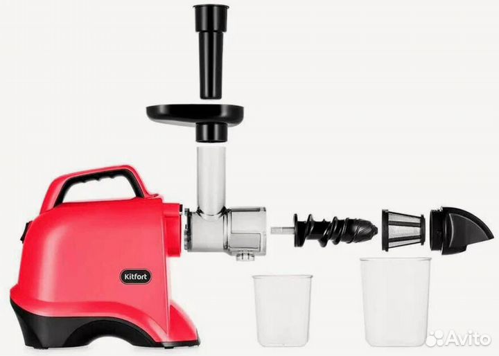 Соковыжималка шнековая kitfort