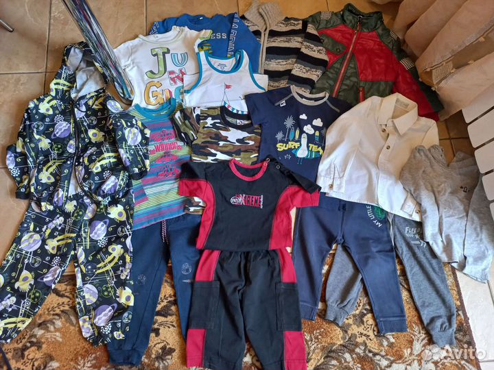 Вещи пакетом на мальчика 2-4 года