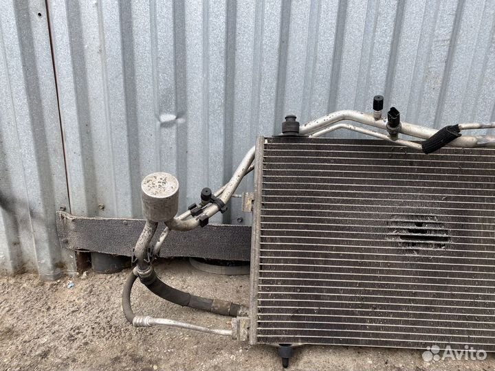 Радиатор кондиционера с трубками peugeot 307