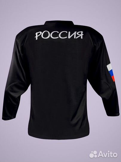 Хоккейный свитер тренировочный - черный