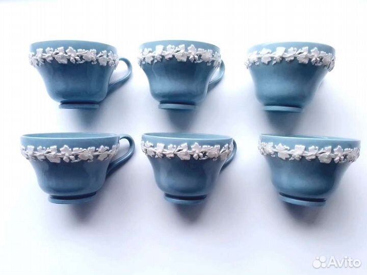 Wedgwood Embossed Queensware Винтажная чашка