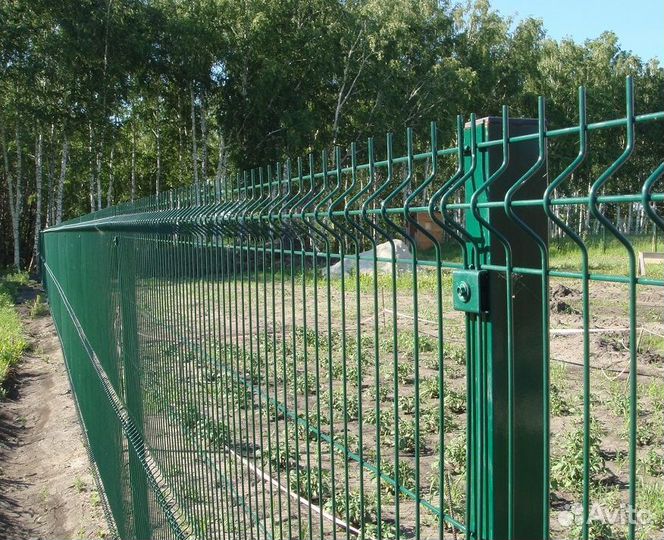 Забор 3Д грандлайн, панель сварная