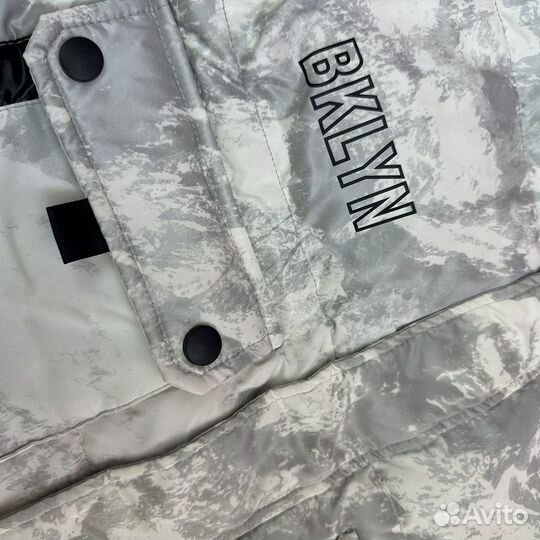 128-134 куртка белая серая осень весна дождевик