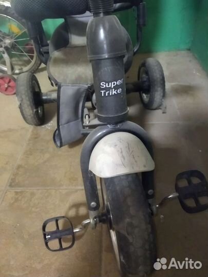 Детский велосипед коляска