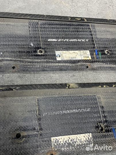 Оригиналные карбоновые пороги BMW M5 F90