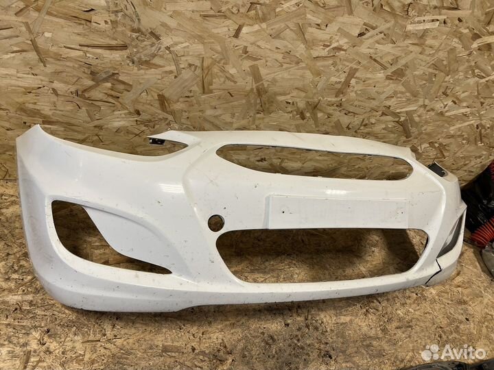 Бампер передний hyundai solaris 1