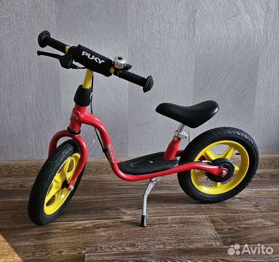 Беговел Puky LR 1L Br rot с ручным тормозом