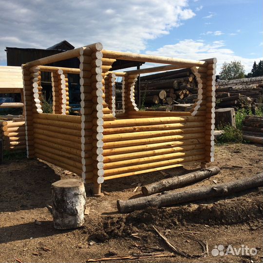 Беседки из дерева