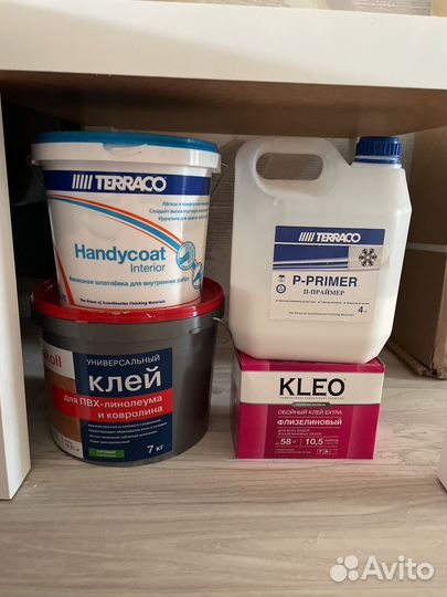 Остатки стоительных материалов