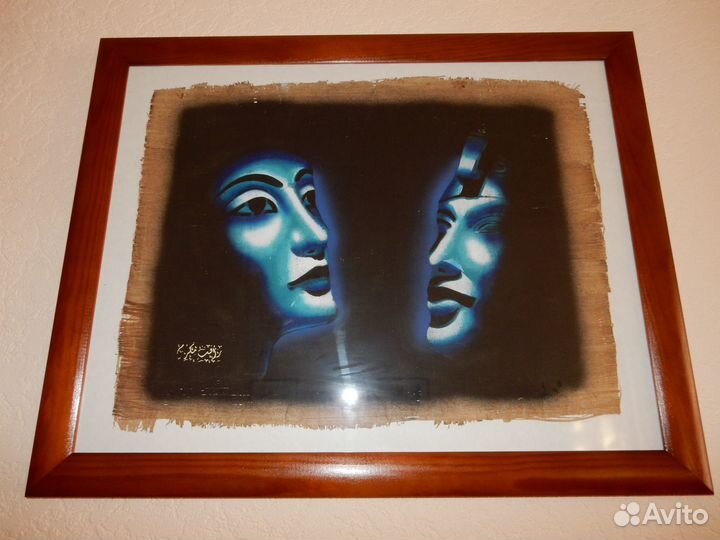 Картина на папирусе