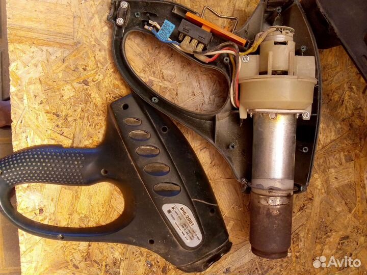 Фен строительный бу + бытовой фен