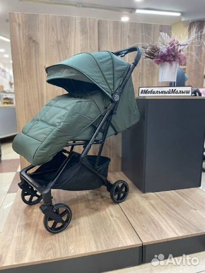 Прогулочная коляска Peppy Aero (Oliva green)
