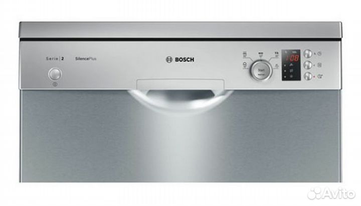 Посудомоечная машина Bosch Serie 2 SMS25AI05E сере