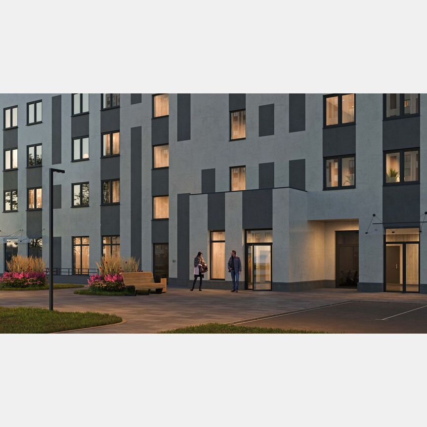 1-к. квартира, 36,1 м², 6/25 эт.