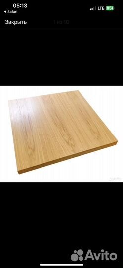 Столешница из шпона дуба