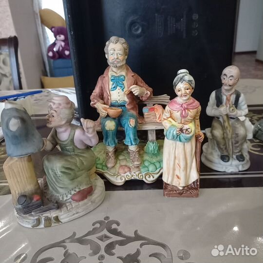 Статуэтка фарфор керамика разные